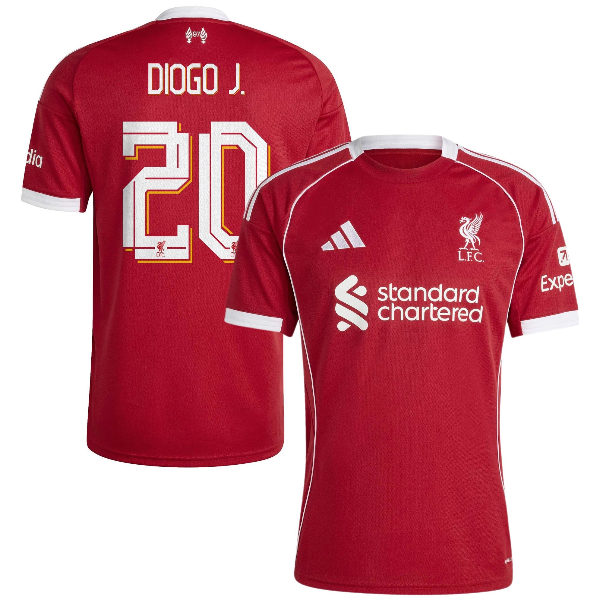 Liverpool FC 2025/26 Home Kit Jersey