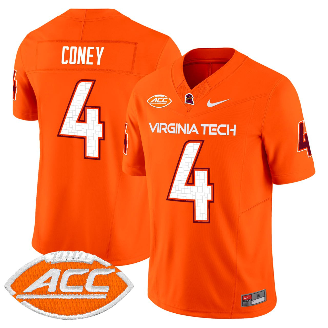 Jeremiah Coney Virginia Tech Hokies Limited Jersey - All Stitched