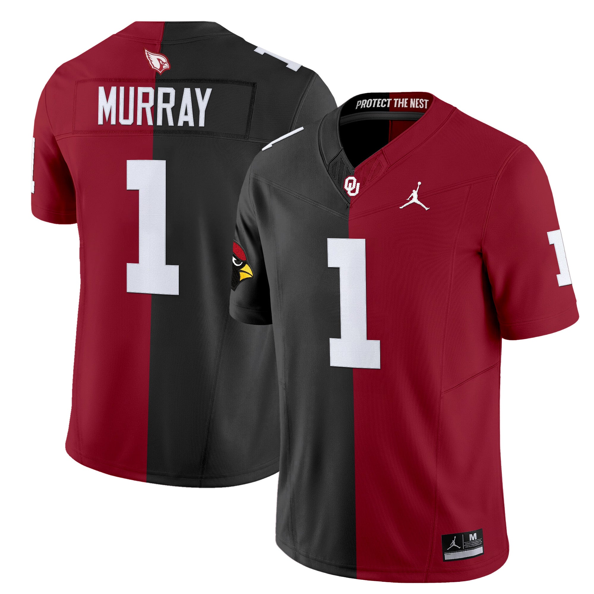 Oklahoma Sooners Split Vapor Limited Jersey - All Stitched
