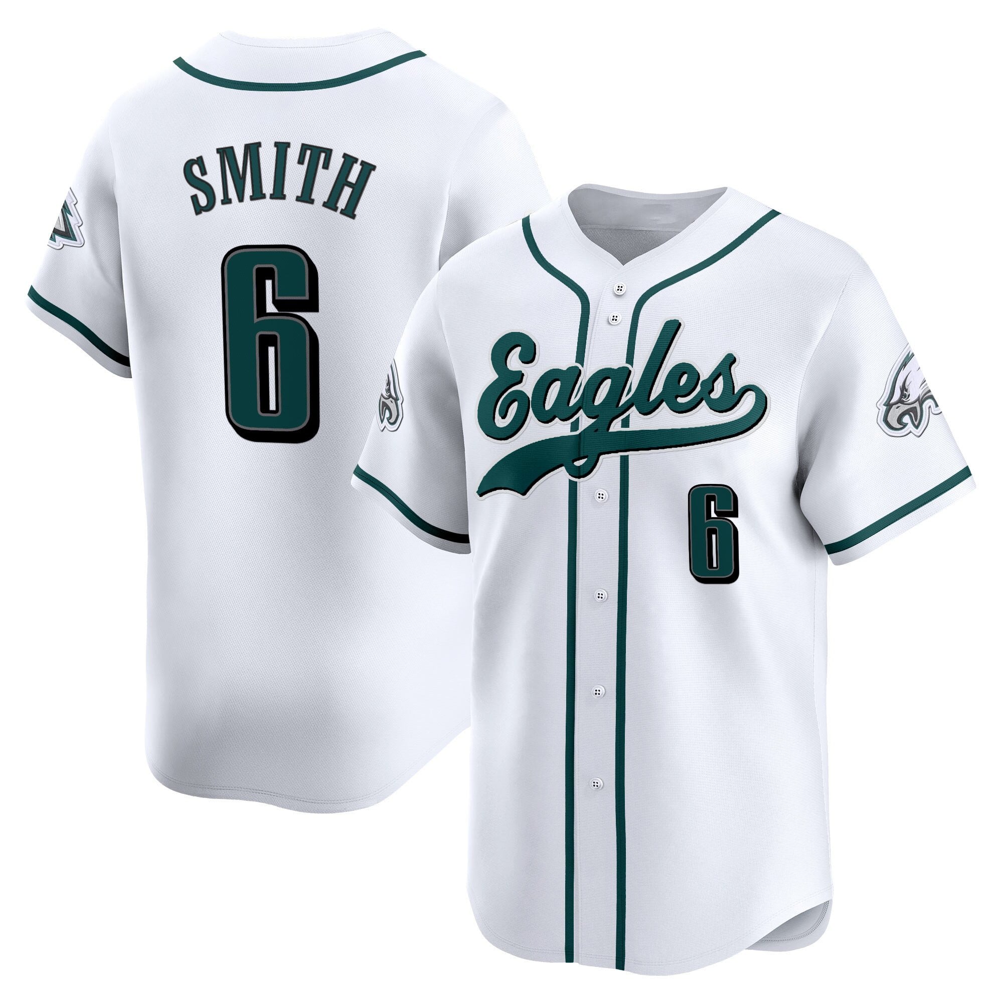 Men's Philadelphia Eagles 2025 Vapor Baseball Jersey - All Stitched