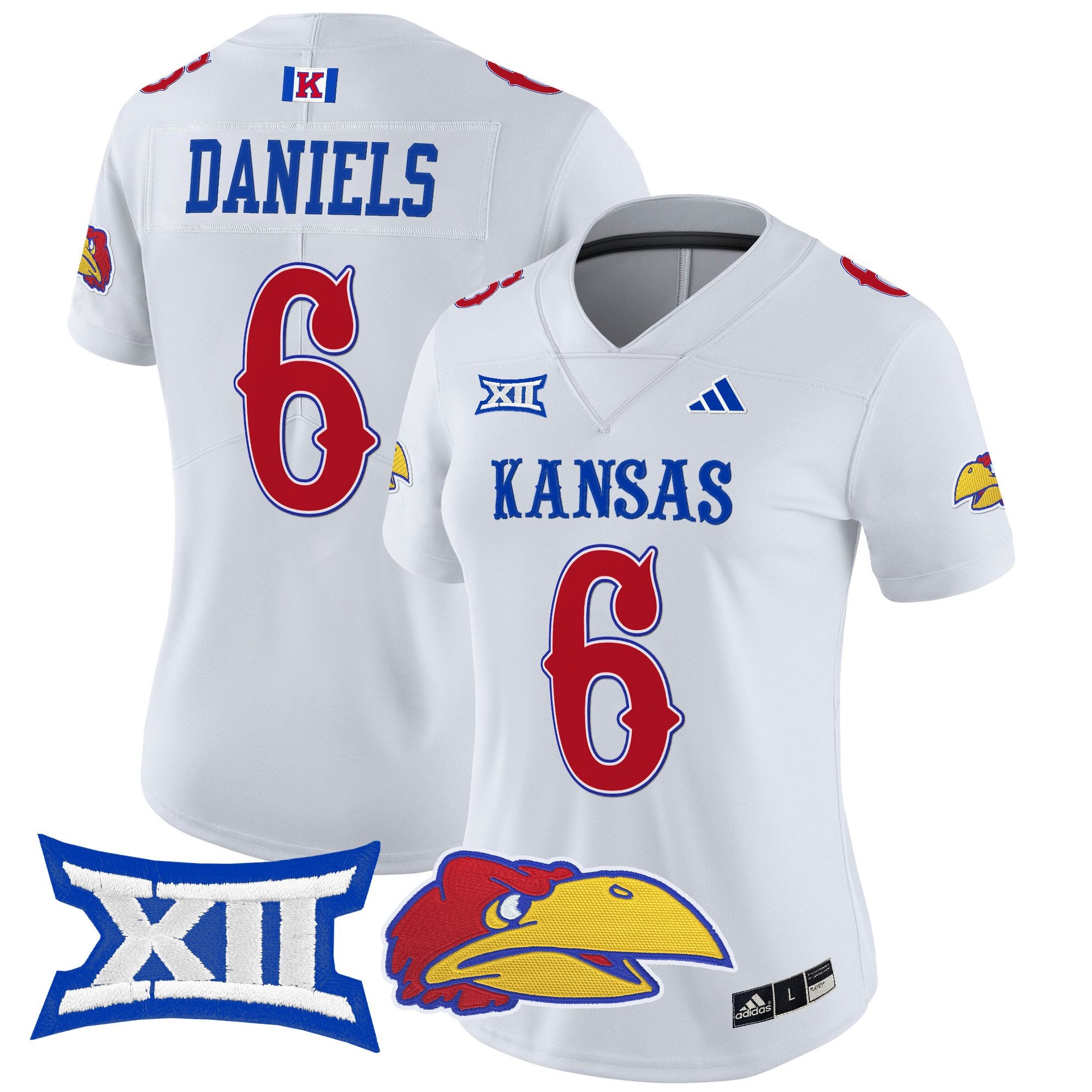 Women's Kansas Jayhawks 2025 Vapor Limited Jersey - All Stitched