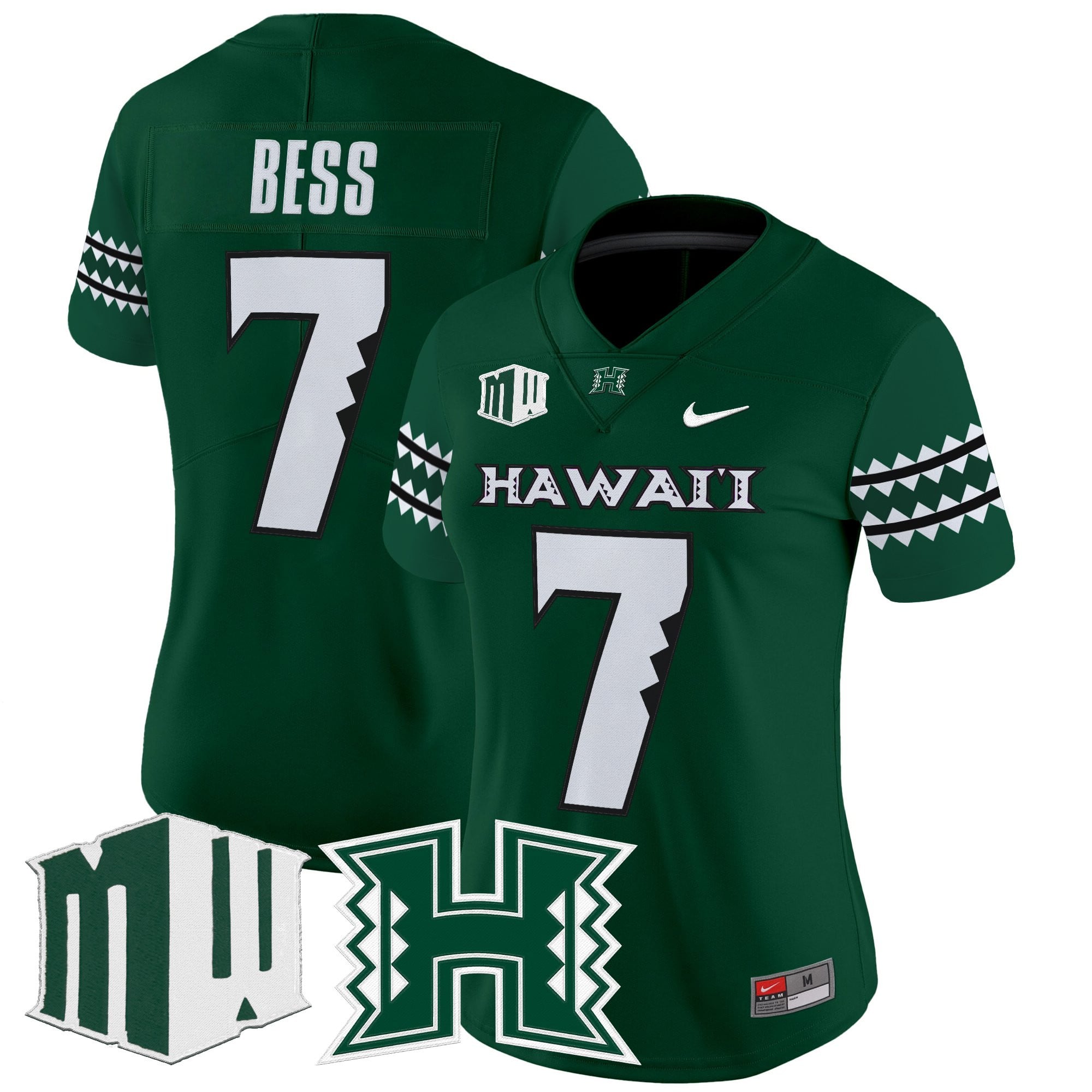 Women's Hawai'i Rainbow Warriors 2025 Vapor Limited Jersey - All Stitched