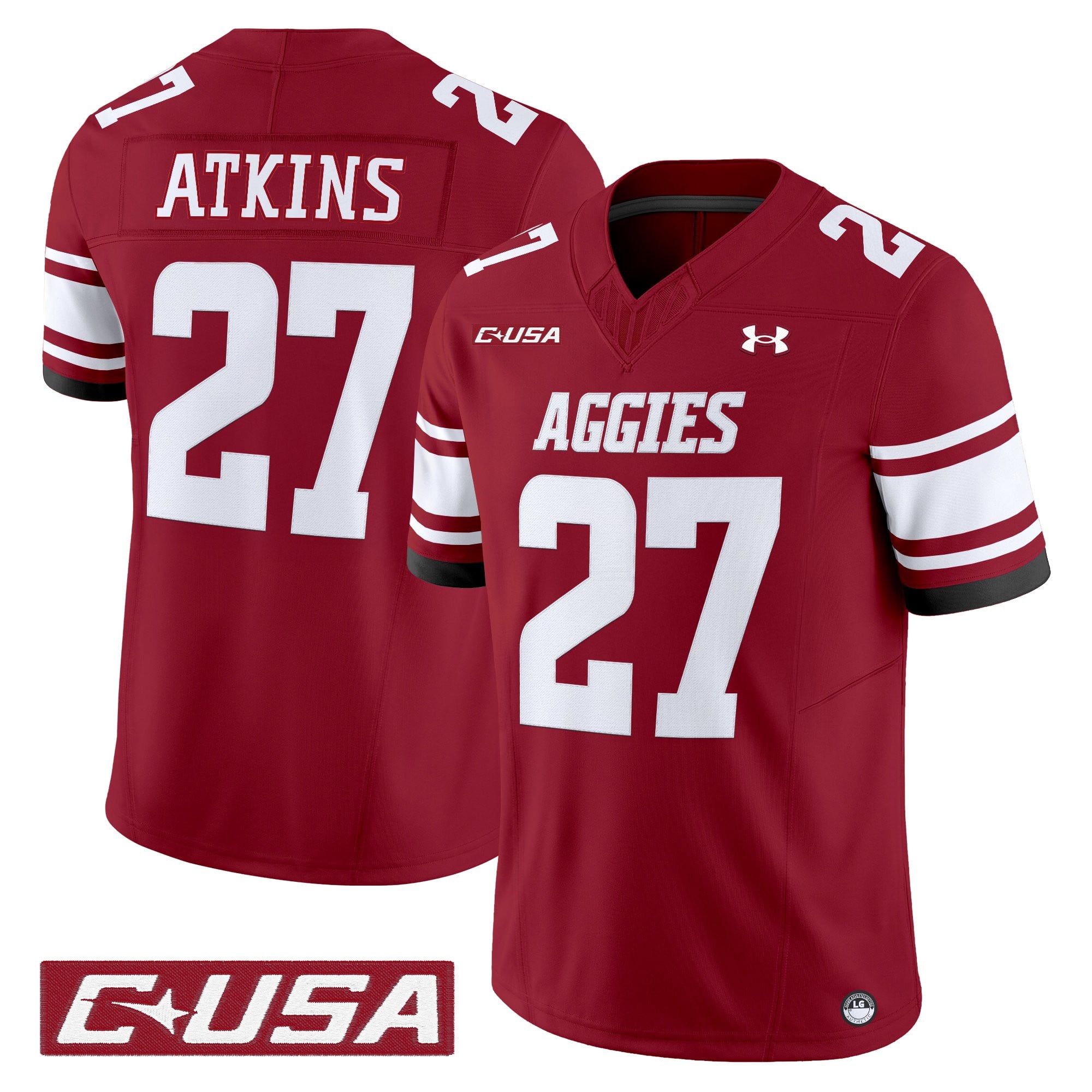 Men's New Mexico State Aggies 2025 Vapor Limited Jersey - All Stitched