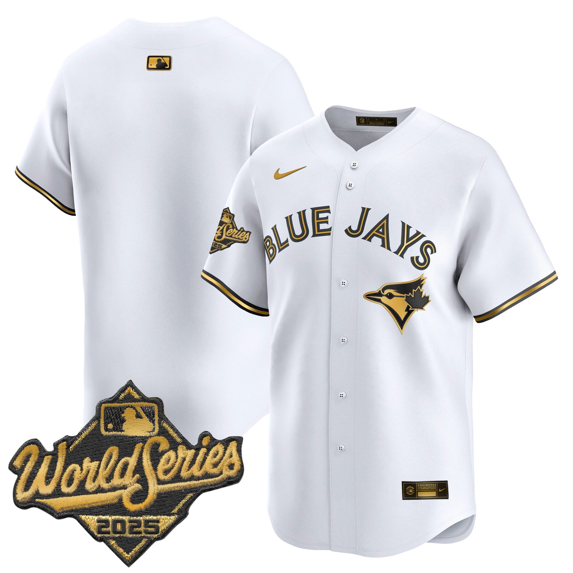 Men's Toronto Blue Jays 2025 World Series Vapor Premier Limited Jersey - All Stitched
