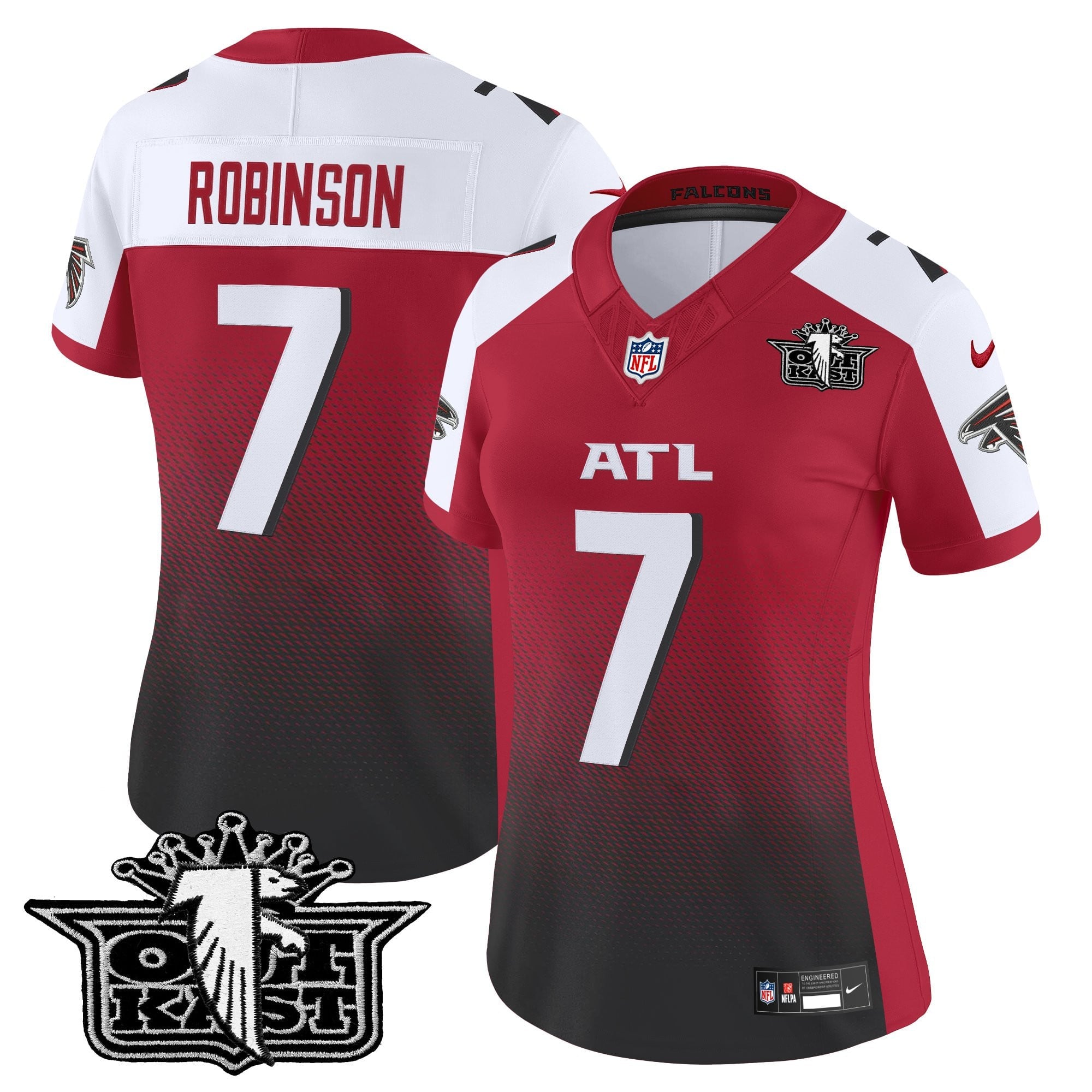 Women's Outkast x Atlanta Falcons 2025 Vapor Limited Jersey - All Stitched