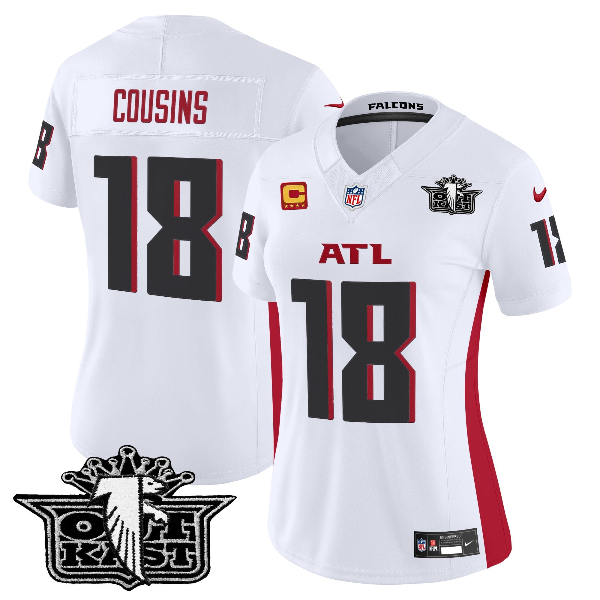 Women's Outkast x Atlanta Falcons 2025 Vapor Limited Jersey - All Stitched