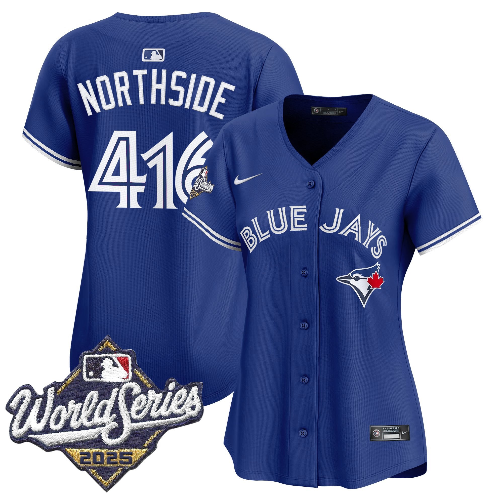 Women's Toronto Blue Jays 2025 World Series Vapor Premier Limited Jersey - All Stitched