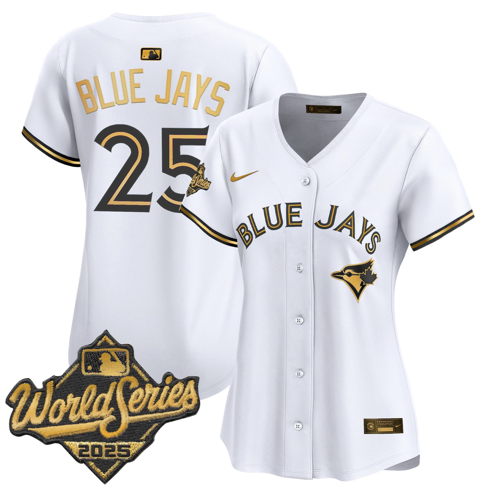 Women's Toronto Blue Jays 2025 World Series Vapor Premier Limited Jersey - All Stitched