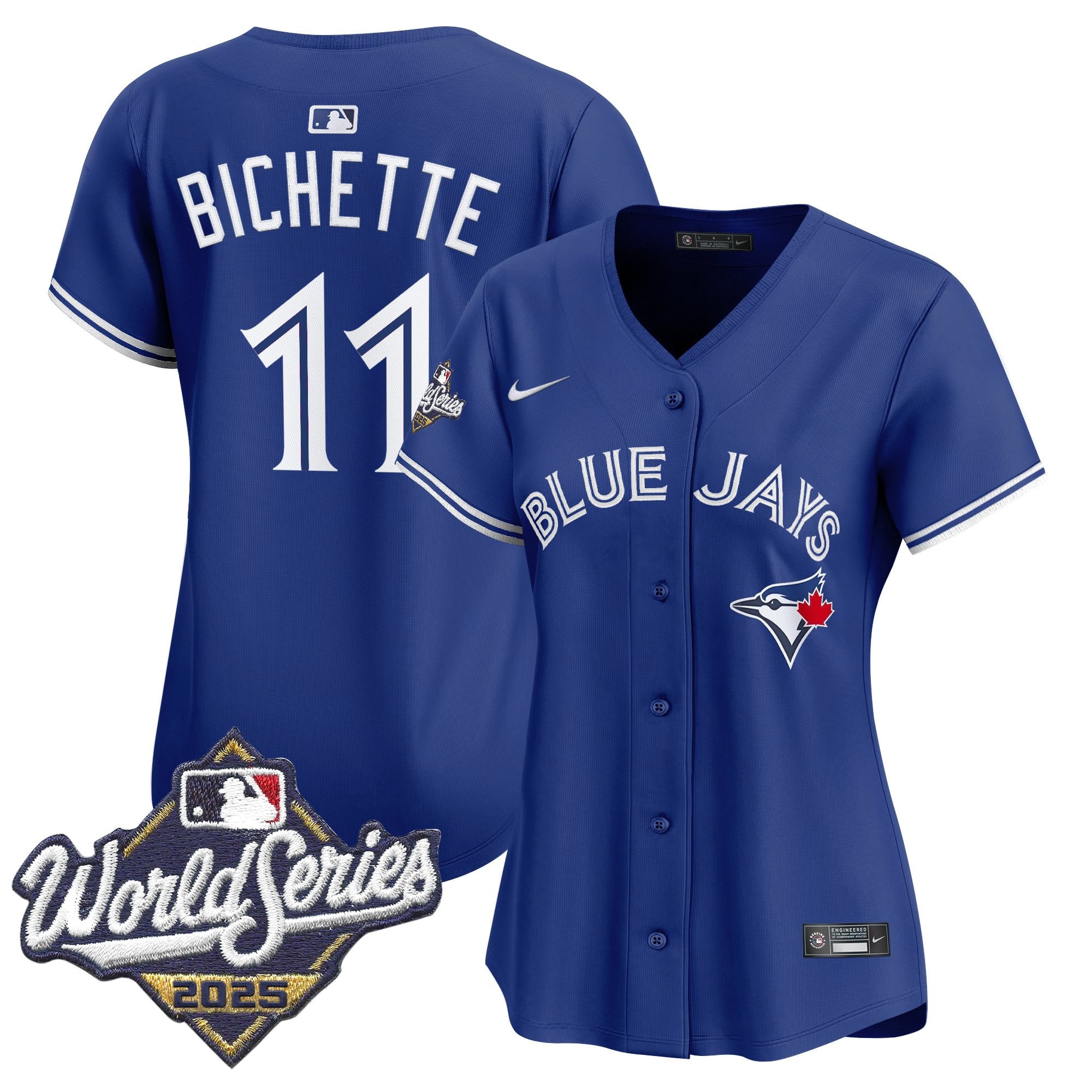 Women's Toronto Blue Jays 2025 World Series Vapor Premier Limited Jersey - All Stitched