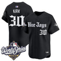 Men's Toronto Blue Jays 2025 World Series Vapor Premier Limited Jersey V2 - Gothic North Edition - All Stitched
