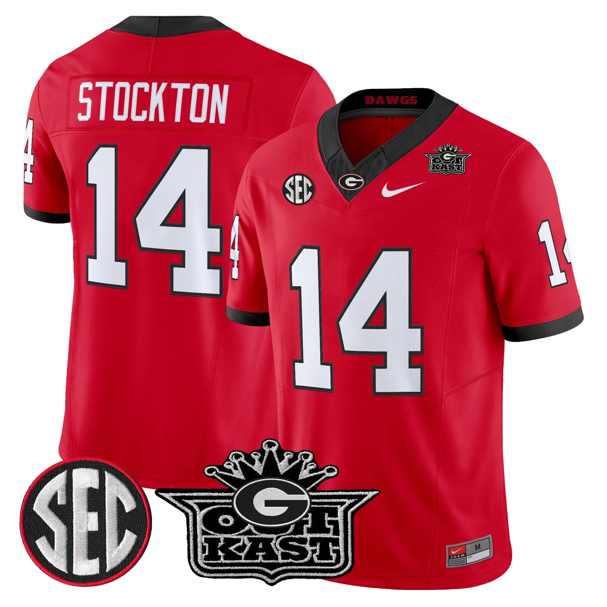 Men's Outkast x Georgia Bulldogs Vapor Limited Jersey - All stitched