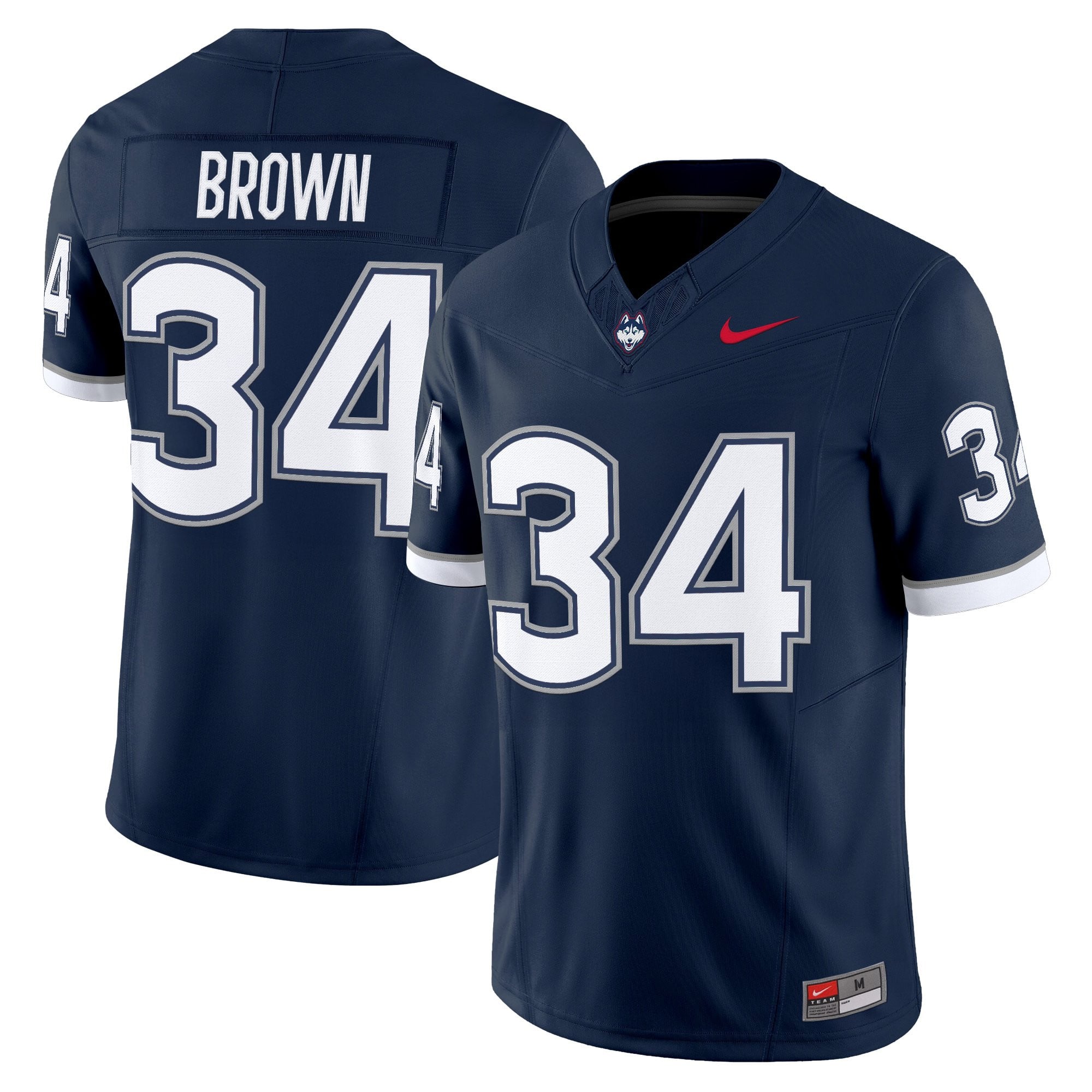 Men's UConn Huskies 2025 Vapor Limited Jersey - All Stitched