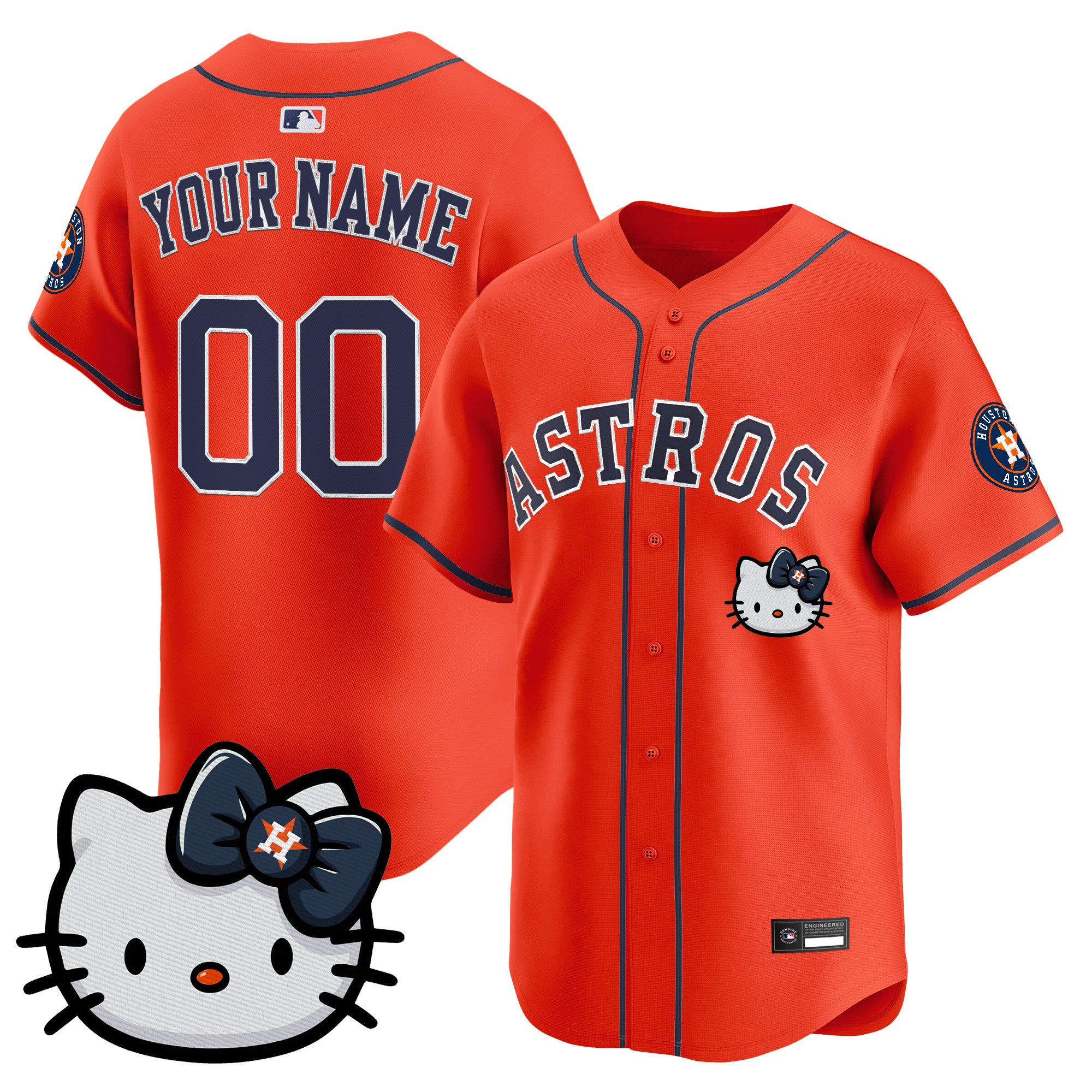 Houston Astros Hello Kitty Vapor Premier Limited Custom Jersey – All Stitched