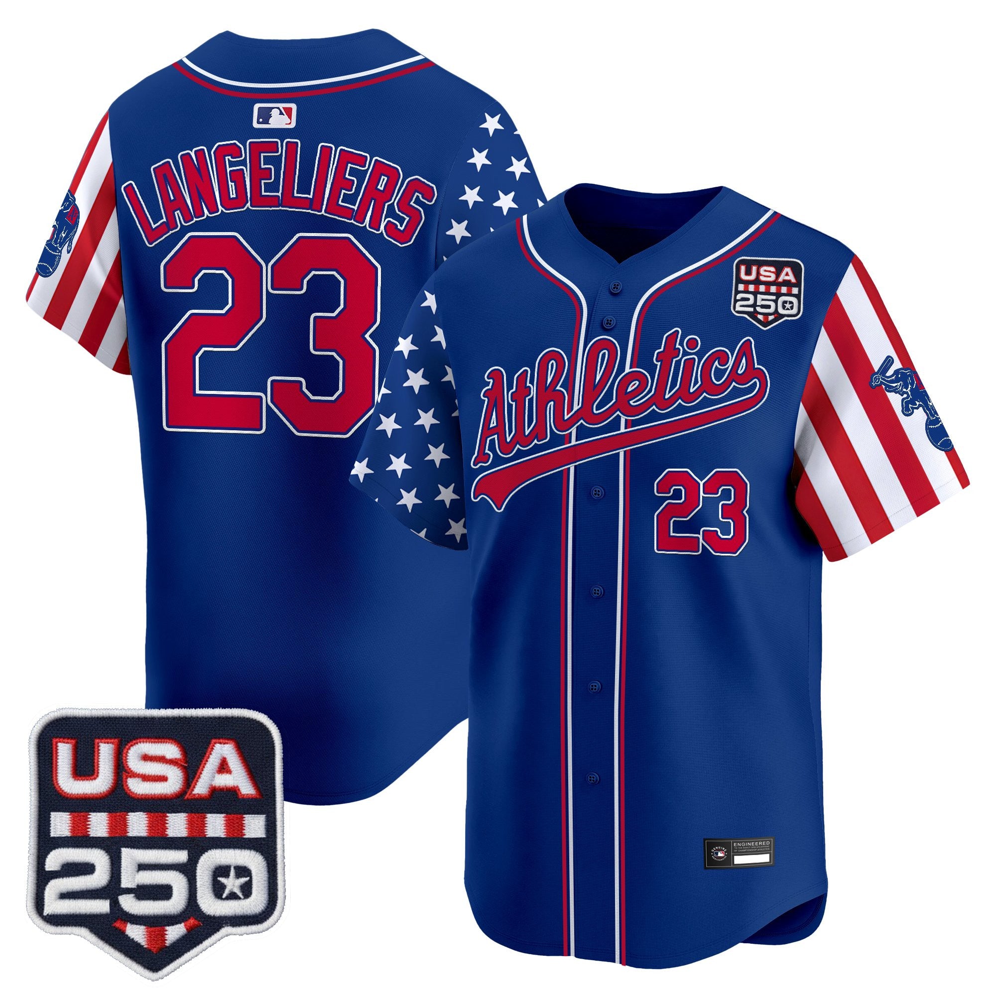 Men's Athletics "America 250 Edition" Vapor Premier Limited Jersey - All Stitched