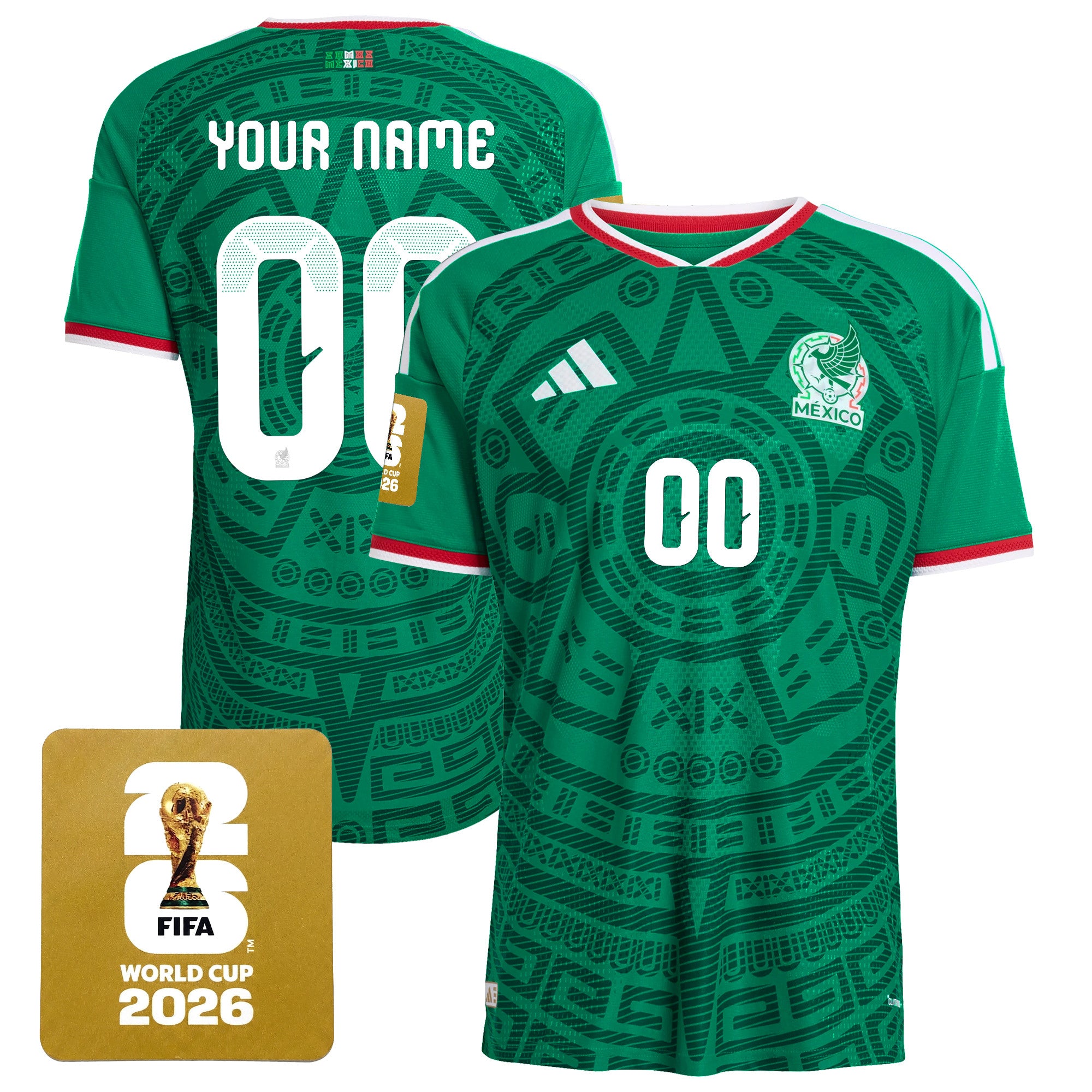 Mexico 2026 National Team Custom Jersey