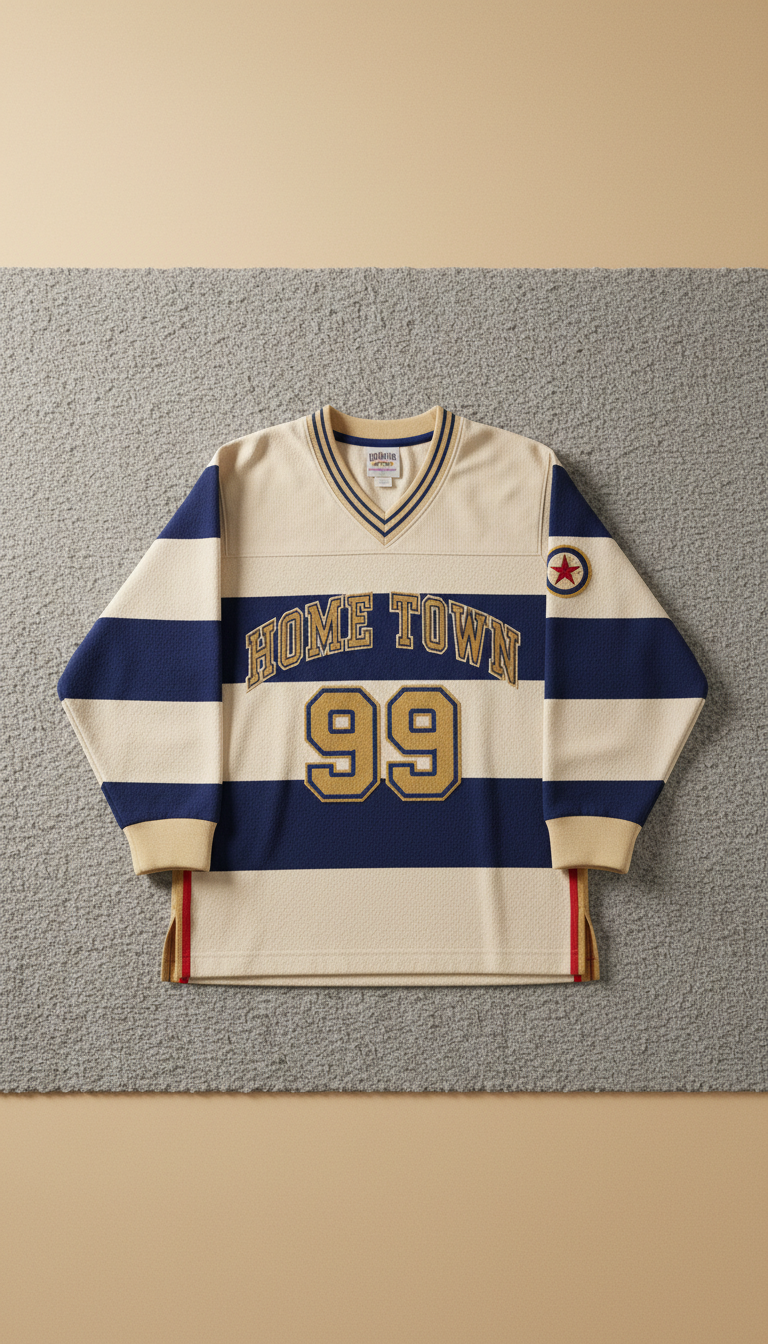 Hometown Gold Retro Throwback Jersey